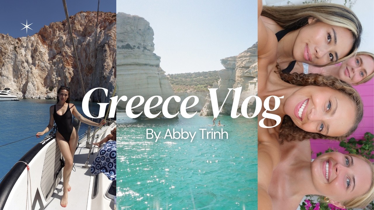 WE LOST OUR LUGGAGE AND I ALMOST DROWNED IN GREECE