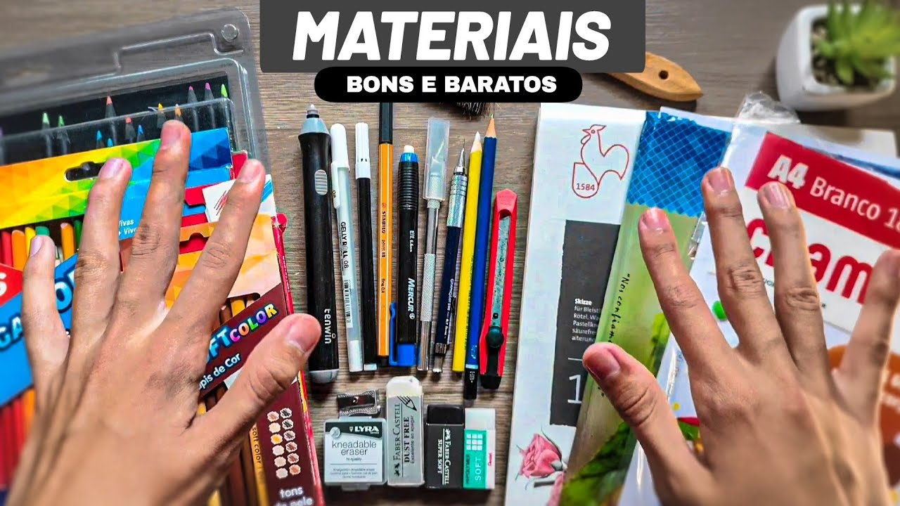ЛУЧШИЕ материалы для рисования для НАЧИНАЮЩИХ!
