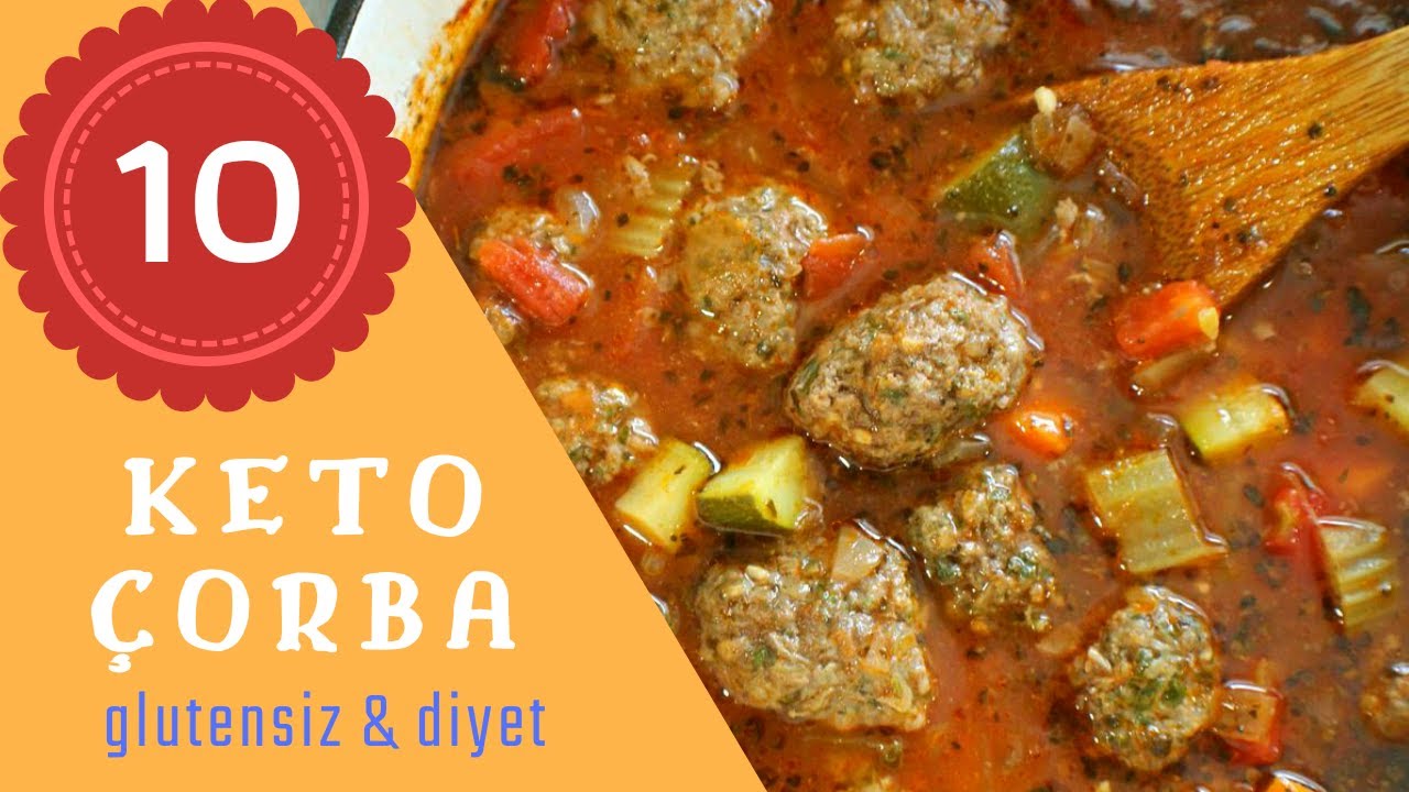 10 KETO ÇORBA TARİFİ - DÜŞÜK KARBONHİDRATLI - KETOJENİK DİYETE UYGUN - KARATAY DİYETİNE UYGUN
