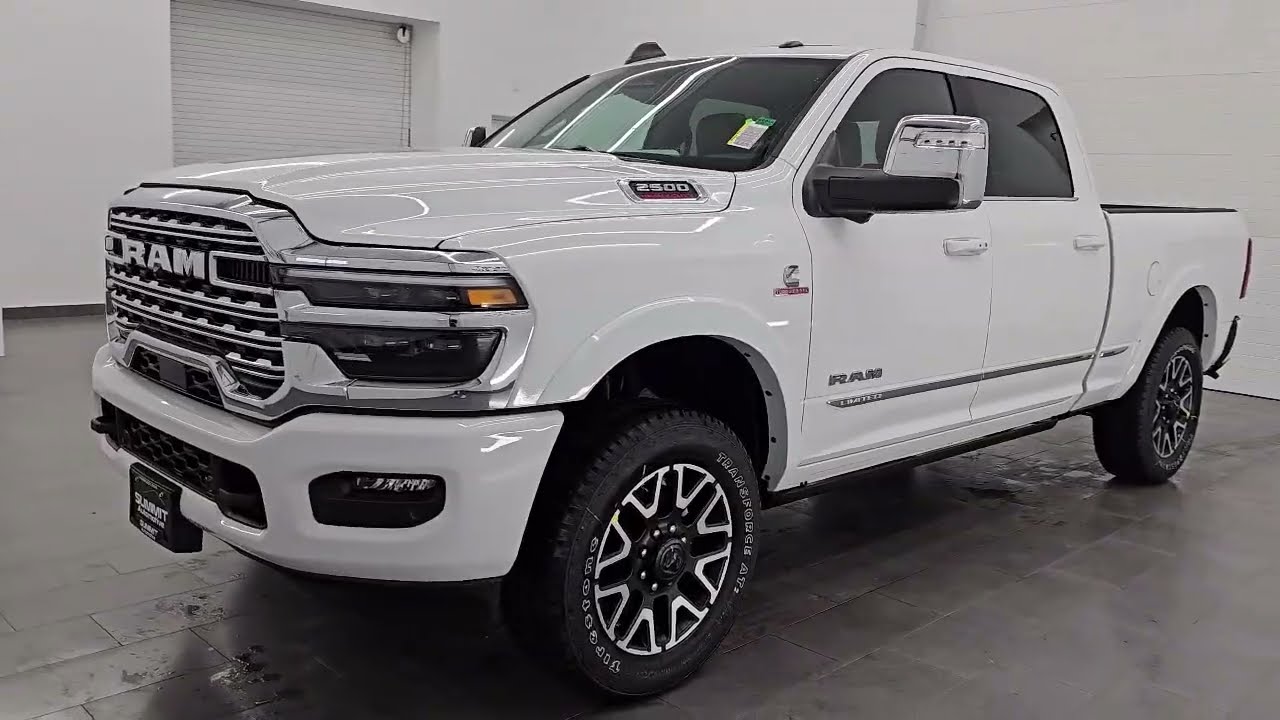 2026 Ram Ram 2500 Limited Bright White Clearcoat New. walk around for sale in Fond Du Lac, Wisconsin