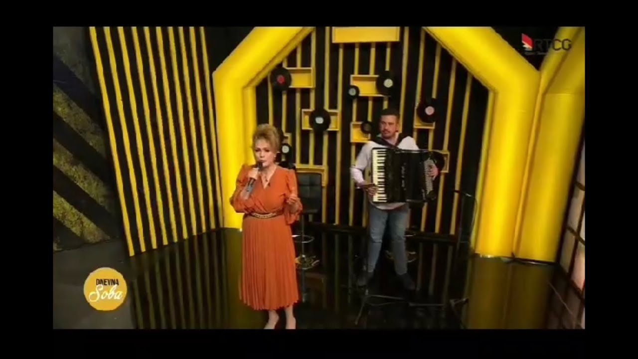Milica Vojinović i Ivan Peković- Šta će mi život bez tebe dragi, emisija Dnevna soba RTCG (7.5.2021)