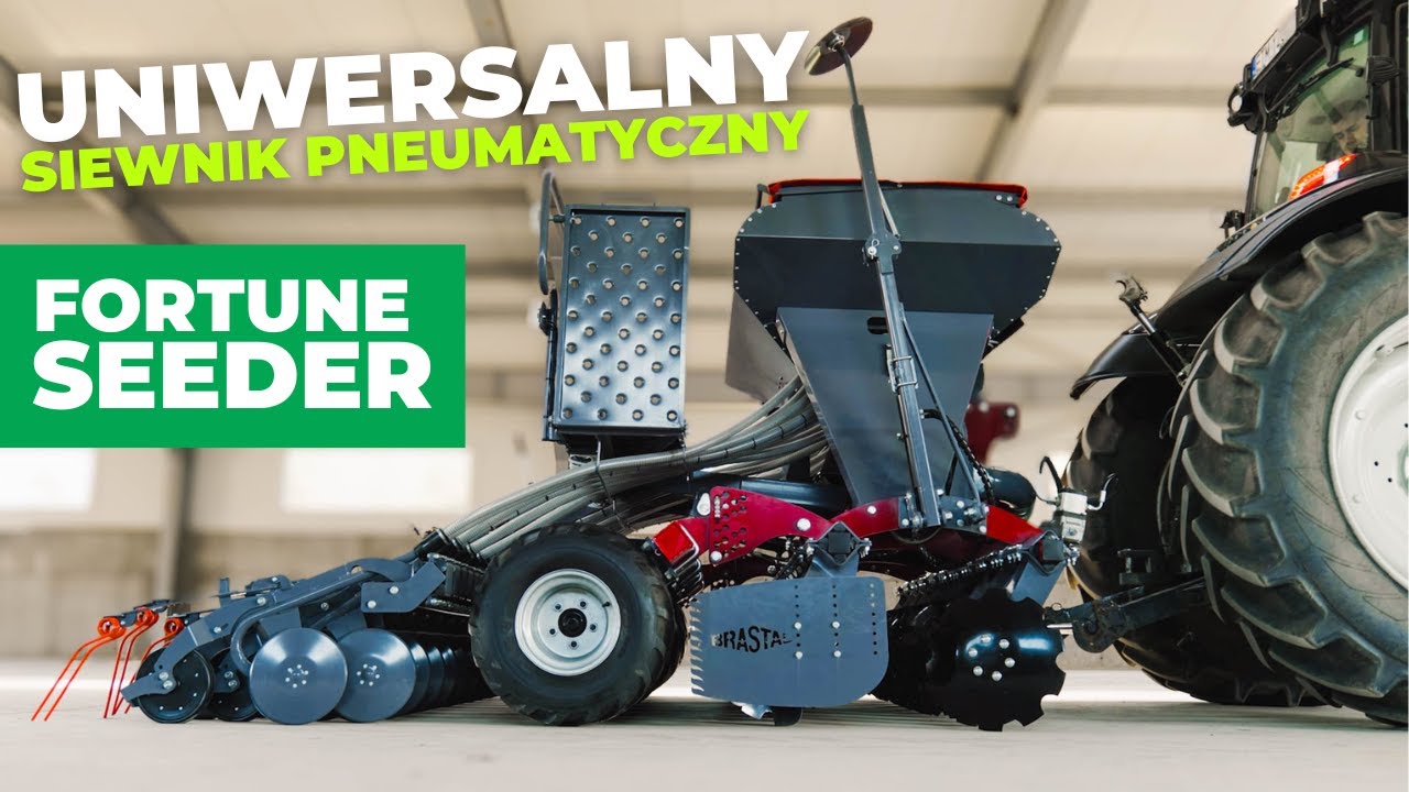 Uniwersalny siewnik pneumatyczny - Fortune Seeder | AMJ AGRO X Brastal