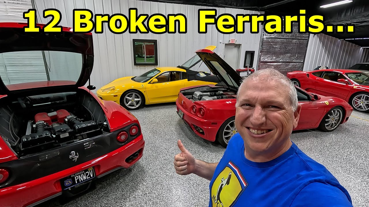 ALMOST All the Ferraris are Broken - 1 Still Works