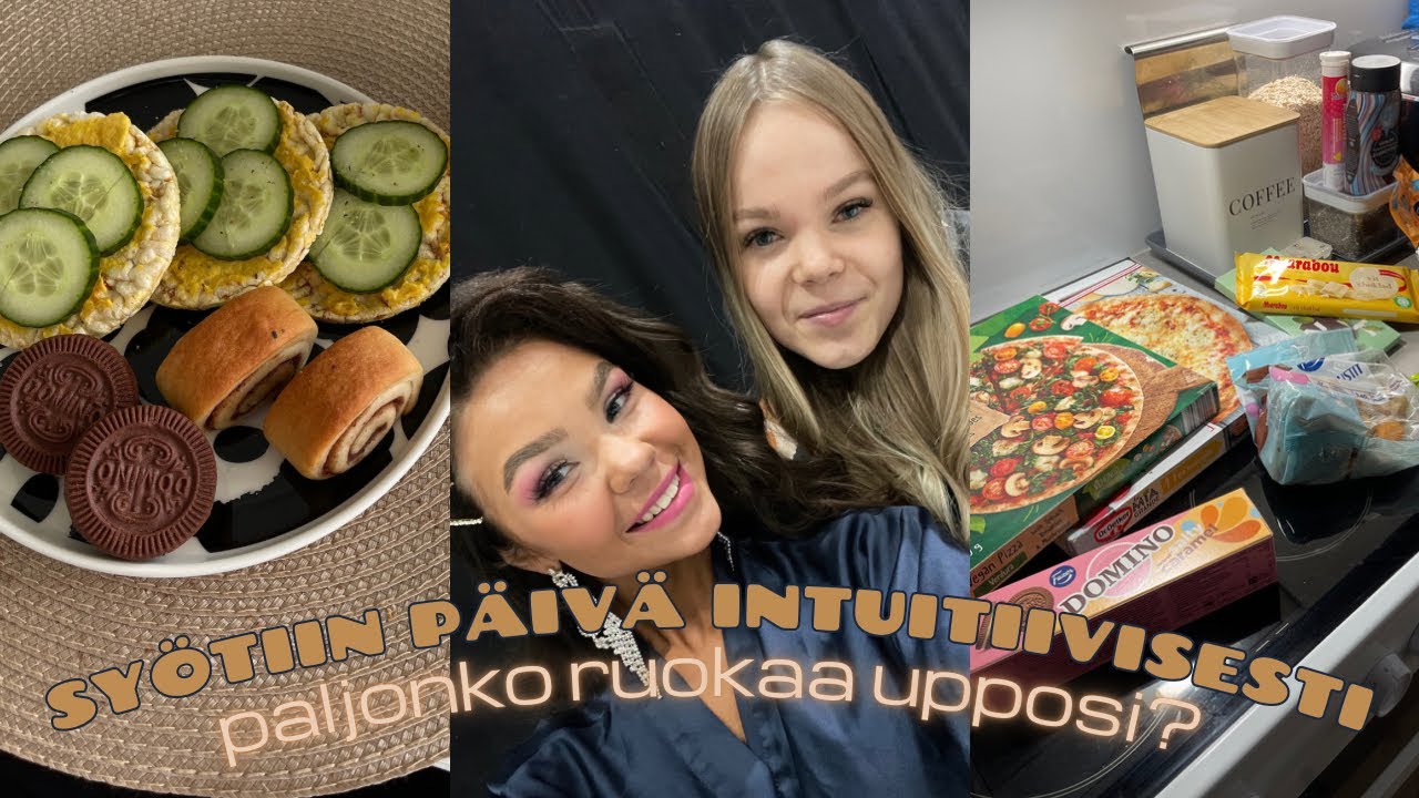 SYÖTIIN PÄIVÄ MIELITEKOJEN MUKAAN | paljonko ruokaa upposi w Justiina