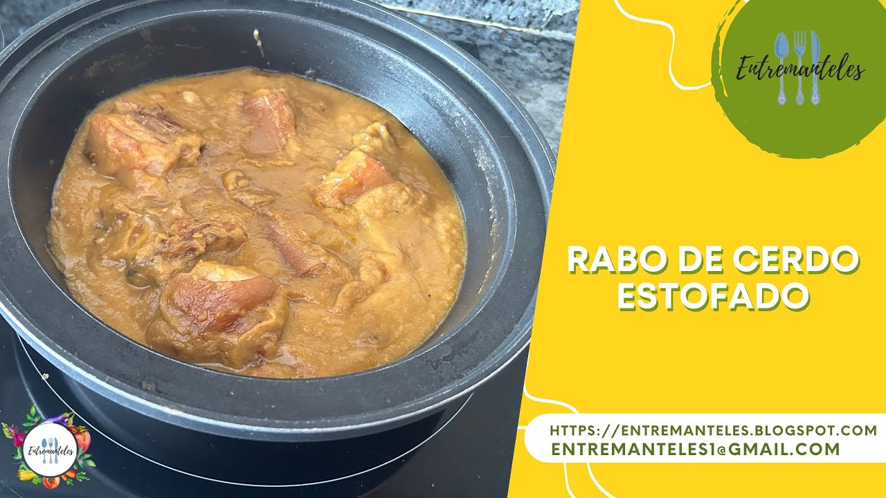 Rabo De Cerdo Estofado