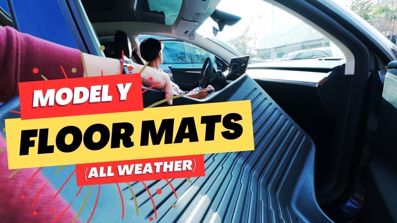 Tesla Model Y All-Weather Floor Mats | Affordable & Durable Options on Amazon! Unboxing/Installation