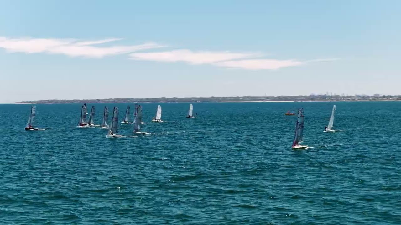 Race Start - Race 3 of the Regatta
