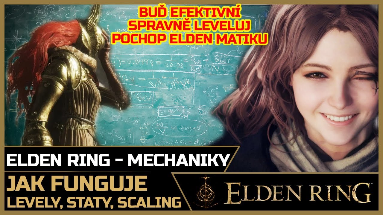 Elden Ring - Leveluj správně, dávej správné staty - Jak fungují staty a scaling ! | Český návod