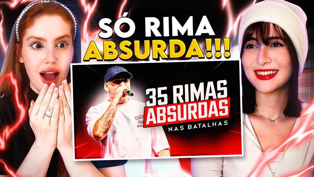 REACT | 35 PUNCHLINES ABSURDAS NAS BATALHAS DE RIMA 🥶 | CR Reacts