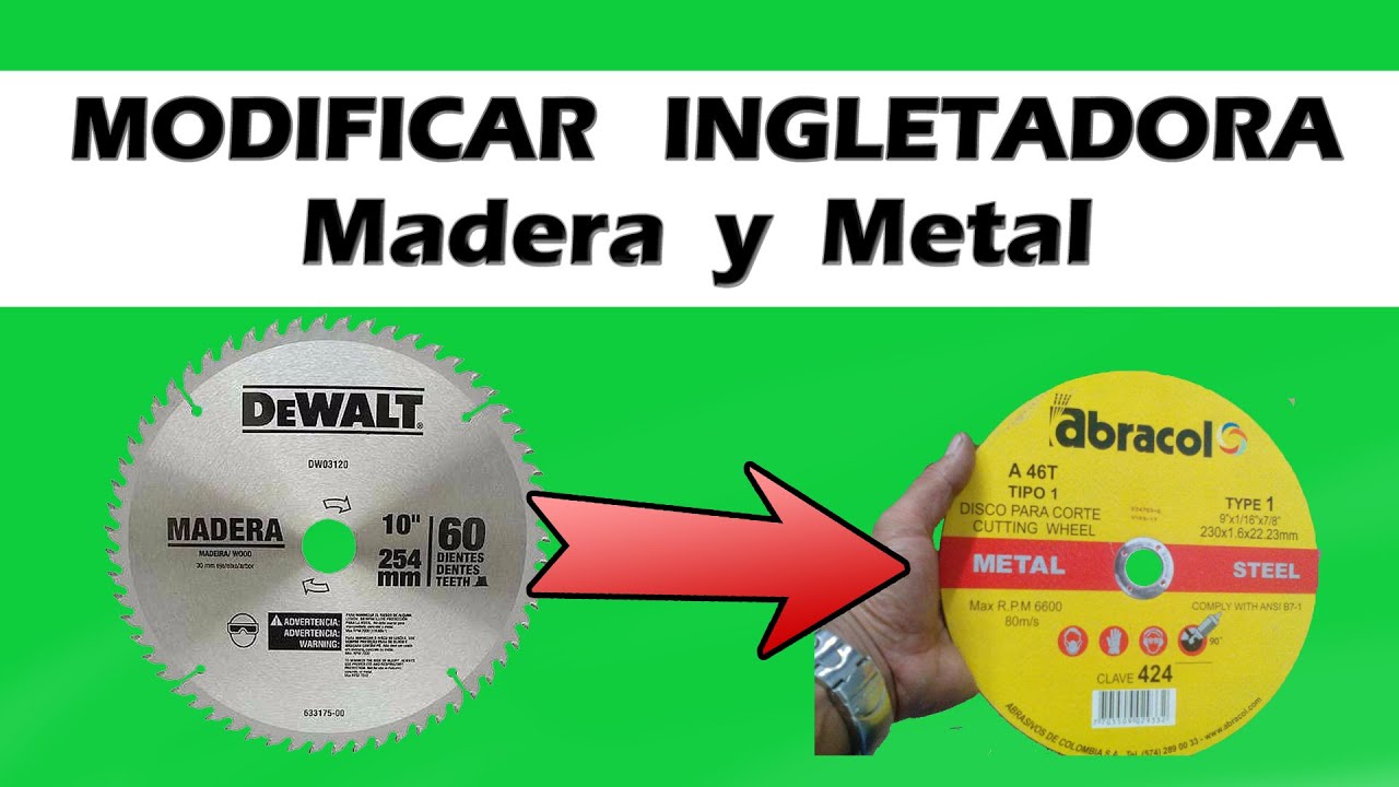 Adaptar ingletadora para cortar hierro ● @todoinventostv #31 shorts