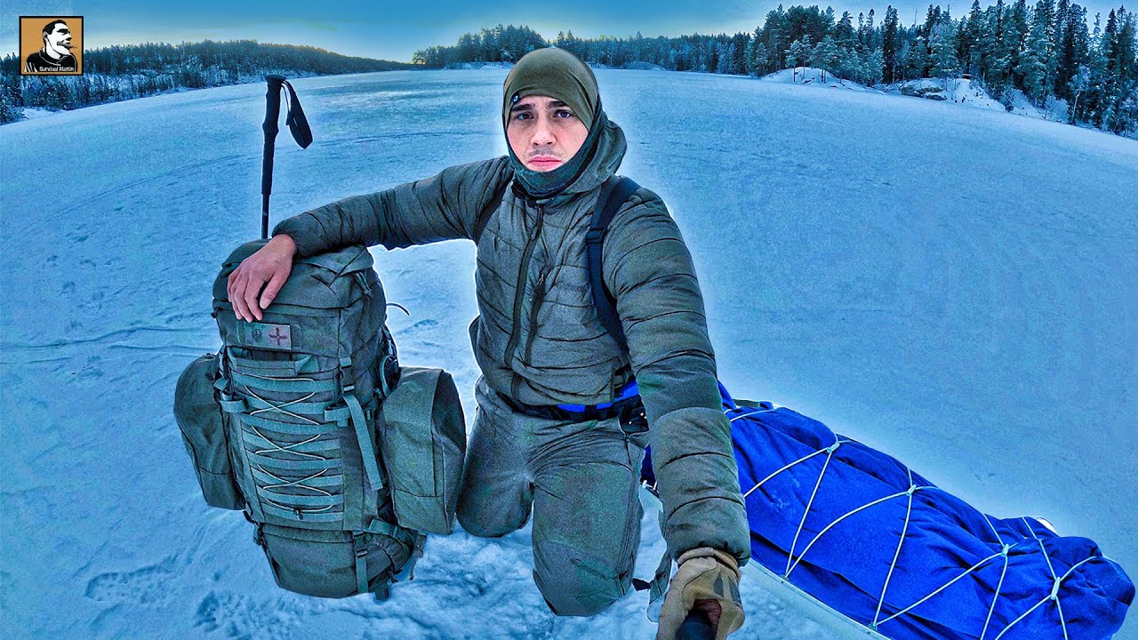 Ausr&uuml;stung bei -20&deg;C f&uuml;r 3 Tage Winter in SCHWEDEN | Survival Mattin