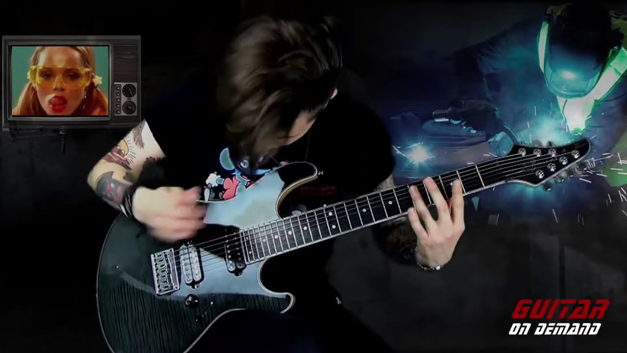 Satisfaction (Benny Benassi) - metal guitar cover by Johnny Cassper