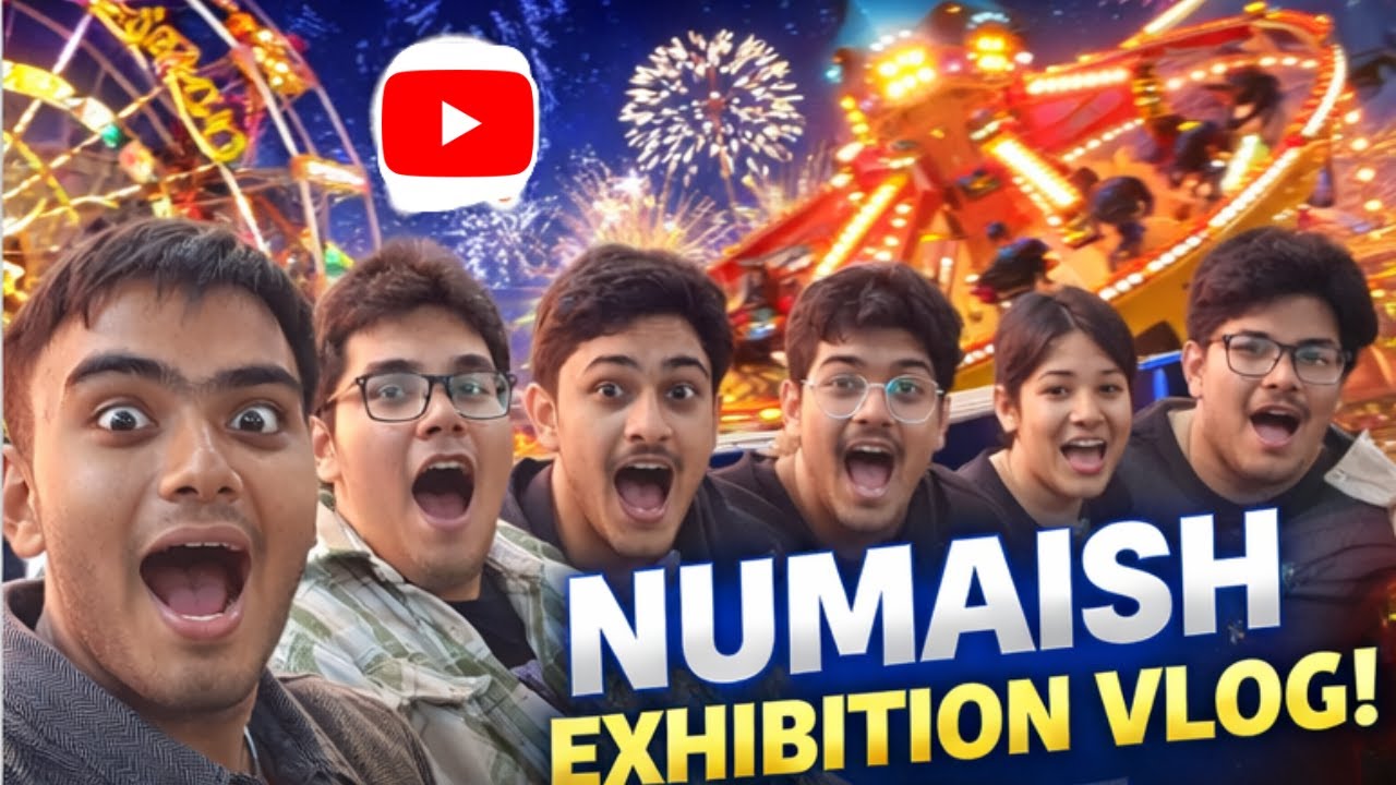 NUMAISH Exhibition Was INSANE! 😱 Best Night With My Friends
