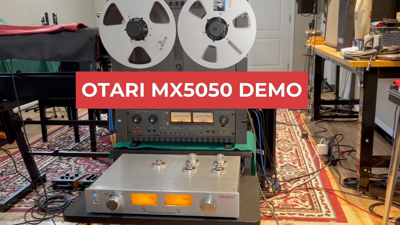 Otari MX5050 BII Demo + SMDA Tape Head Preamp