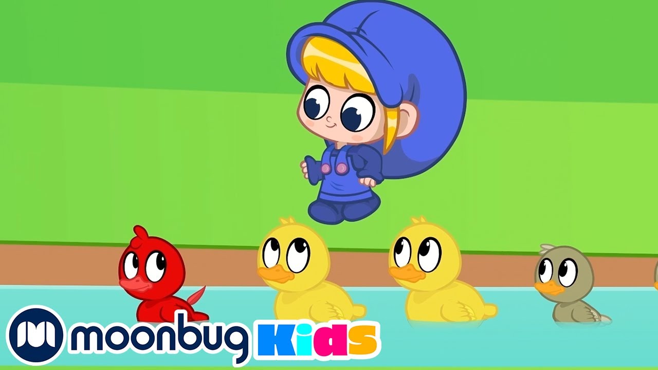 6 Little Ducks | MORPHLE | Kids Learning Videos | Nursery Rhymes | ABCs And 123s