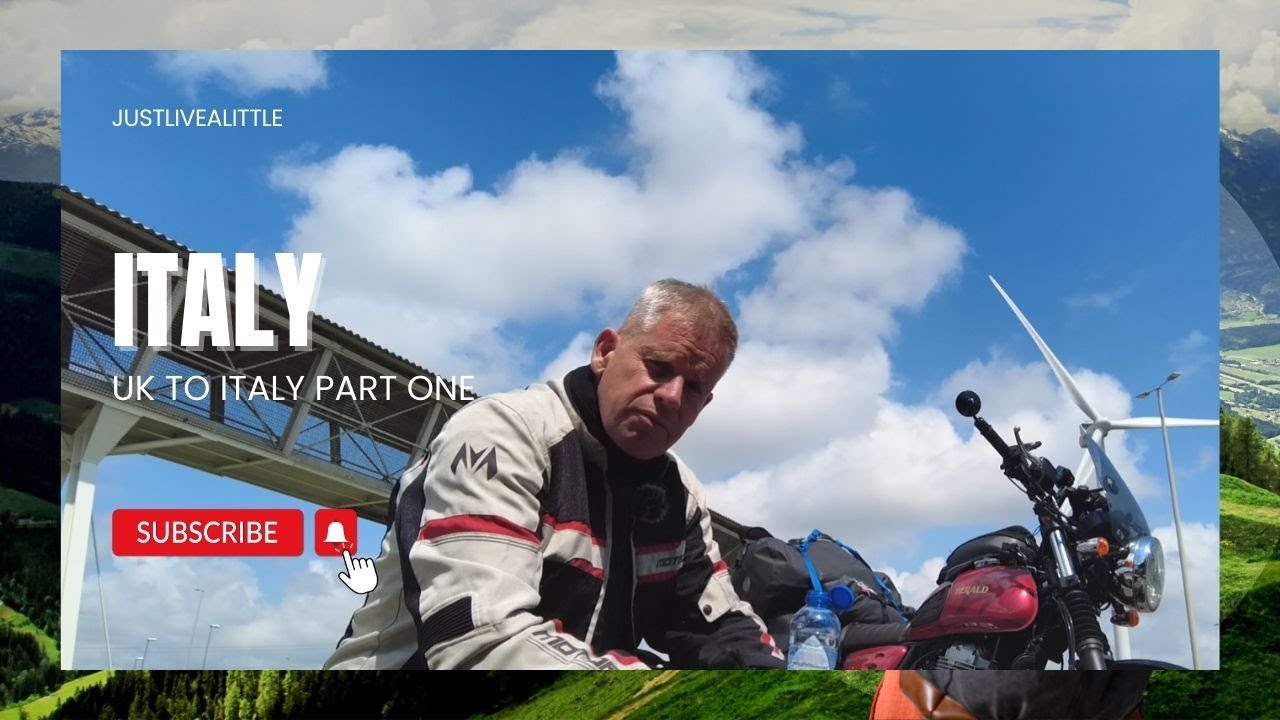 UK to Italy by Motorcycle  (Part 1)
