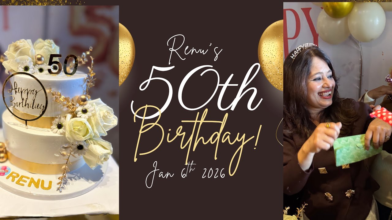 Renu’s 50th B’day celebration (full video)