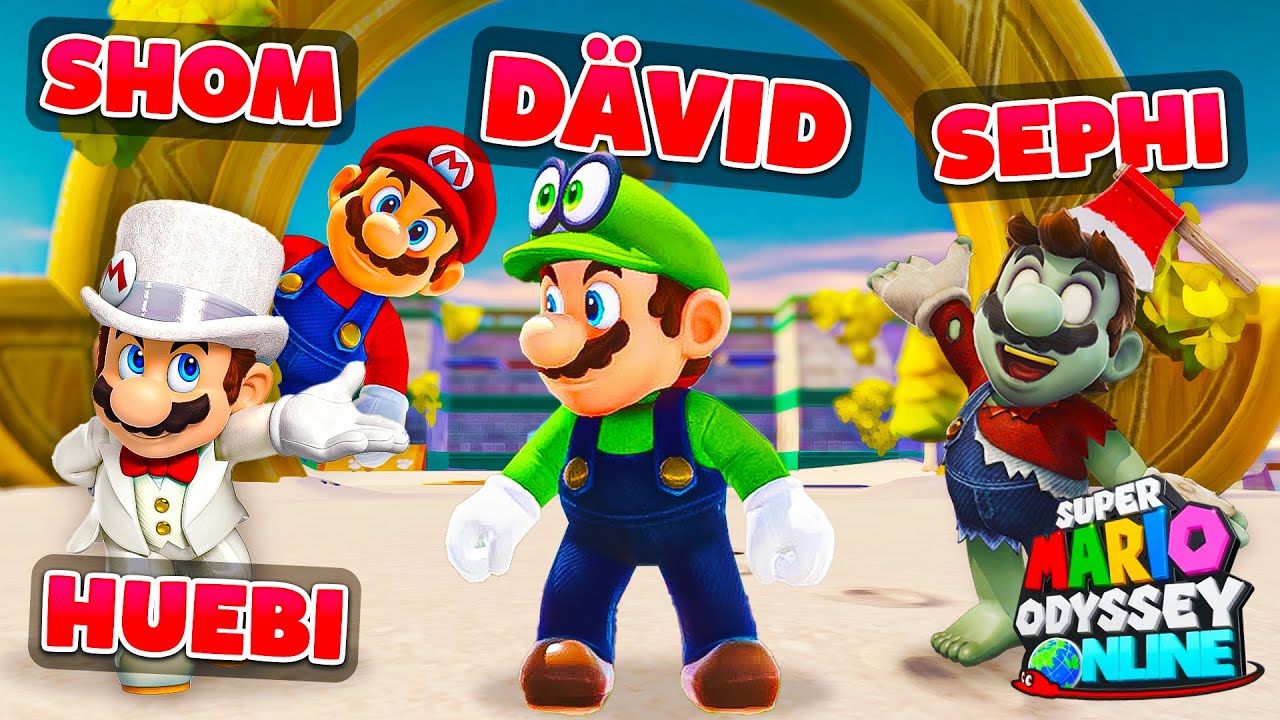 🔴 Mario Odyssey Hide and Seek auf NEUEN Maps!