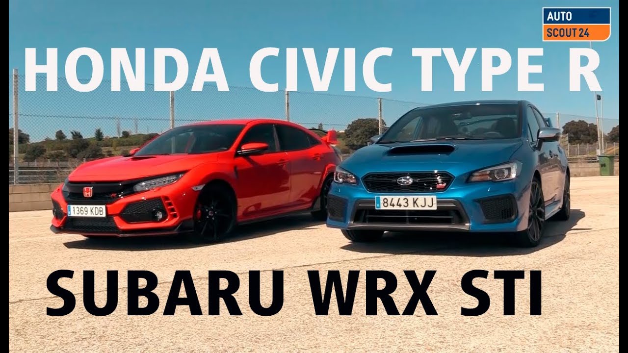 Honda Civic Type R Vs Subaru WRX STI | Comparativa en el Jarama