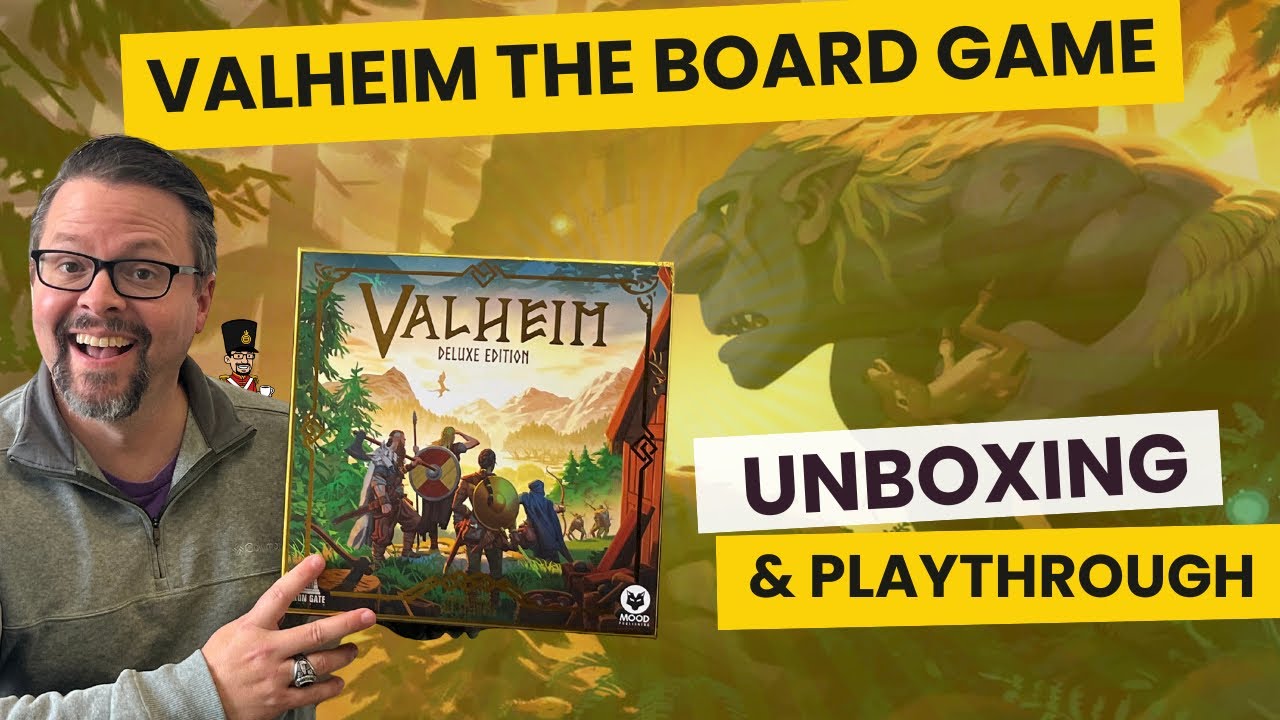 Valheim the board game. Unboxing and full playthrough