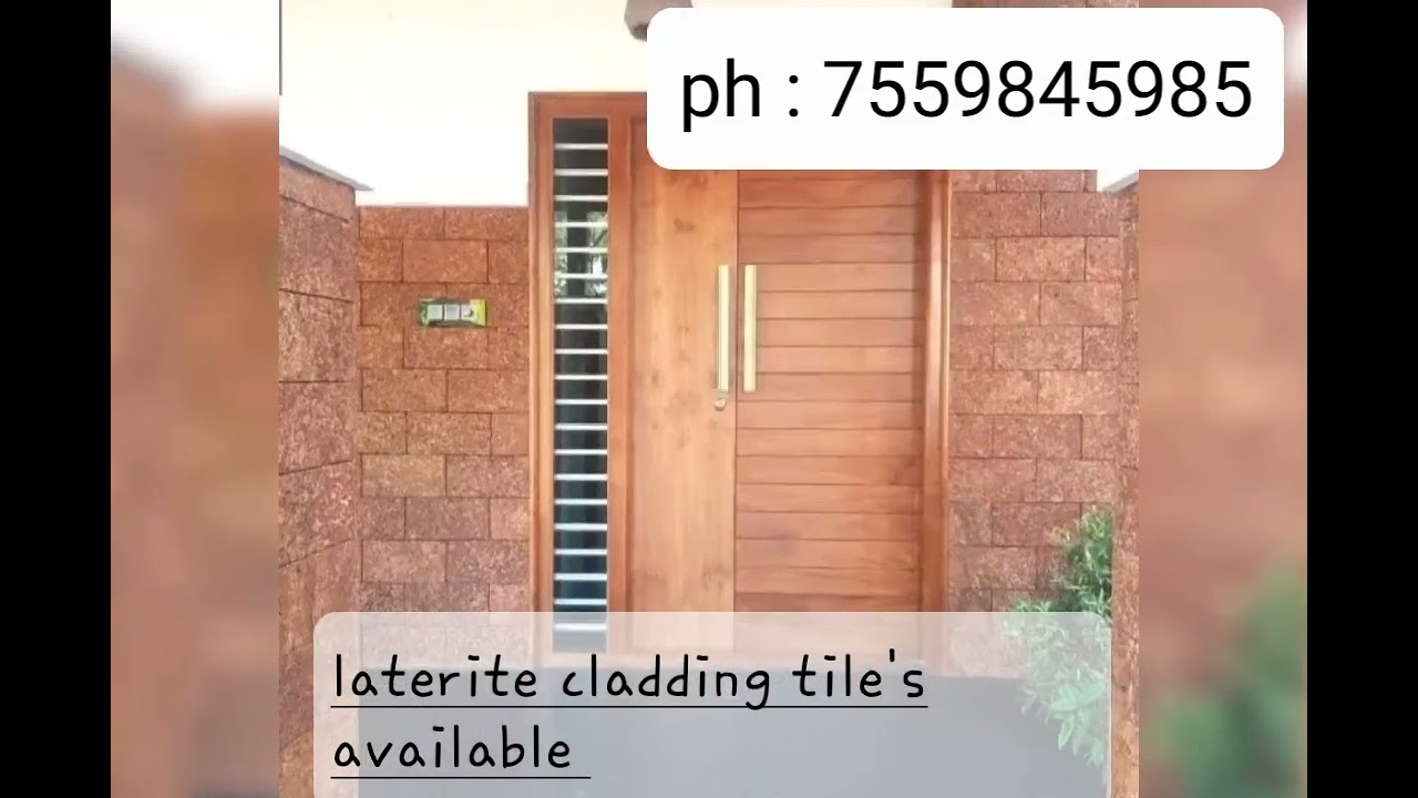 💚 #laterite #cladding #tile's #available 💚 7559845985 #Kerala #home #resort #wayanad #Tamilnadu
