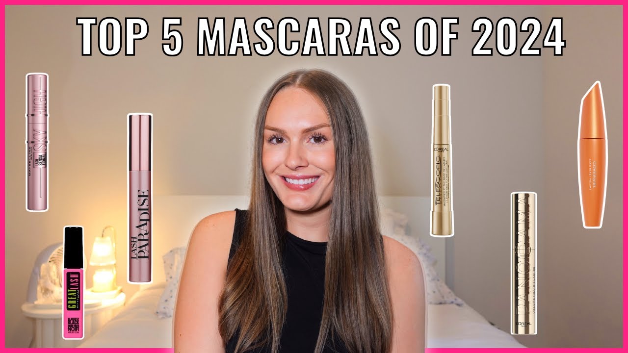 TOP 5 DRUGSTORE MASCARAS OF 2024 FOR FULLER, LONGER LASHES | BEST BUDGET-FRIENDLY MASCARAS