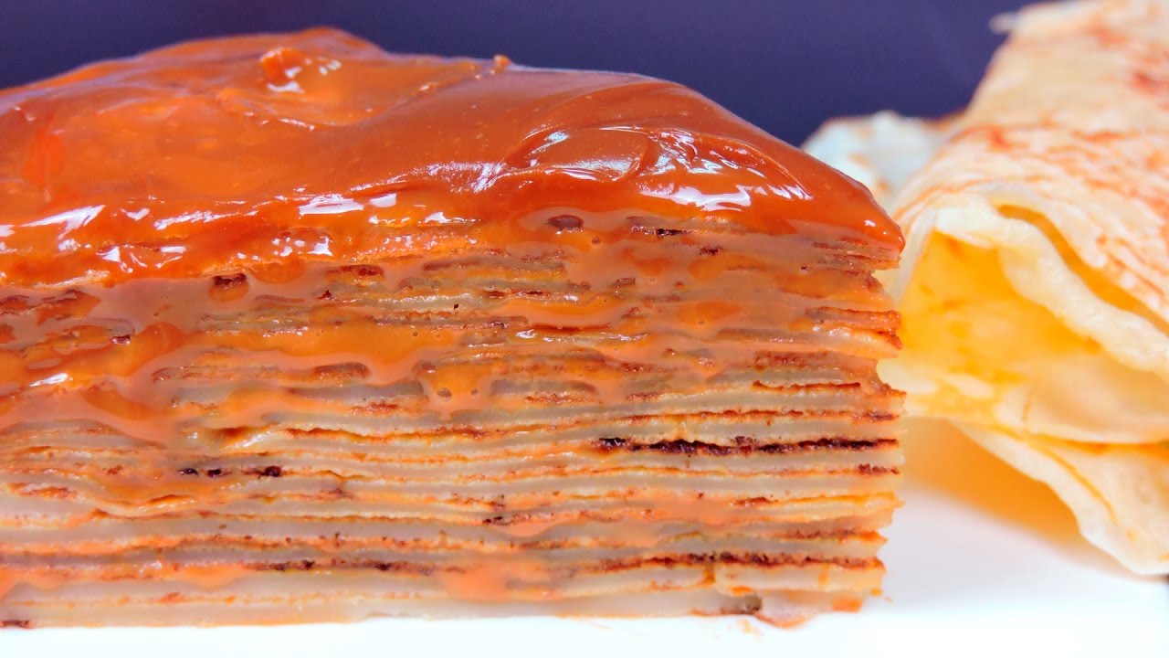 TARTA DE CREPES con Dulce de Leche