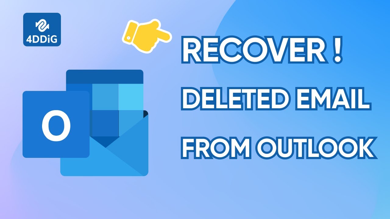 3 Ways | Retrieve Email Outlook - How To Recover Deleted Or Unsaved Email In Outlook