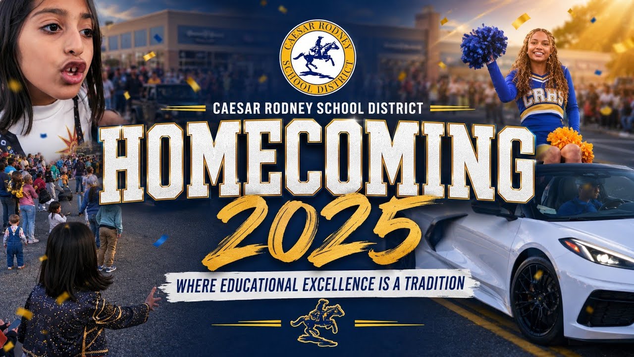 Cesar Rodney School District Homecoming Parade - 2025 (October 17, 2025) 
