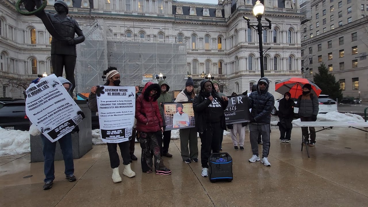 Fourth Anniversary Justice for Donnell Rochester Press Conference
