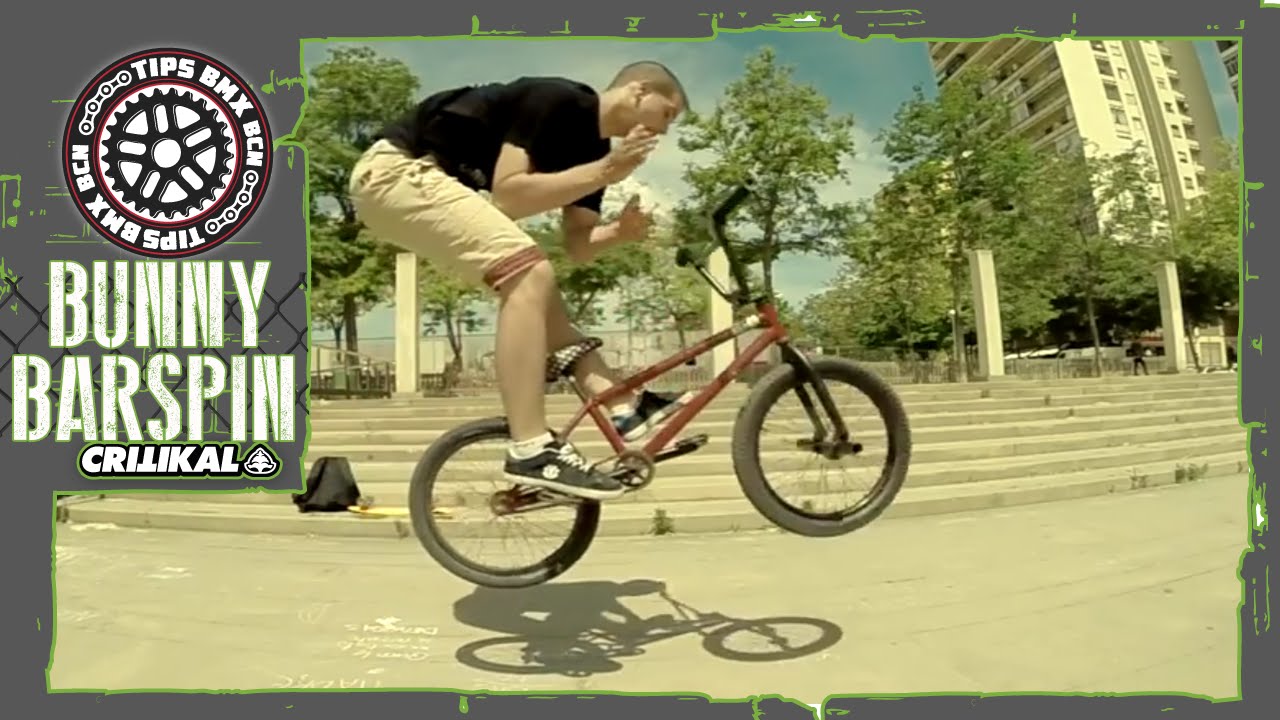 BMX COMO HACER BUNNY HOP BARSPIN (HOW TO BUNNY HOP BARSPIN)