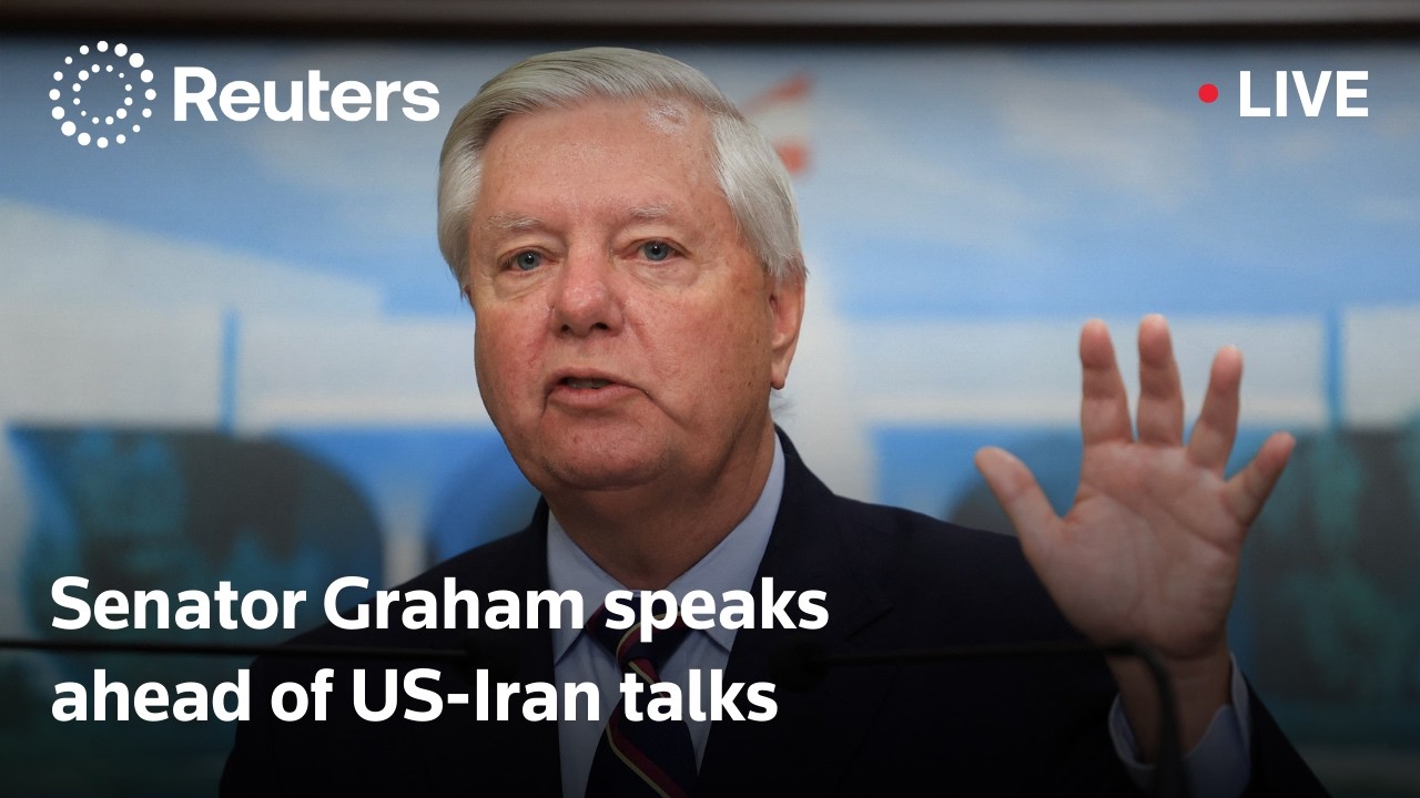 LIVE: Senator Graham holds news conference ahead of US-Iran talks