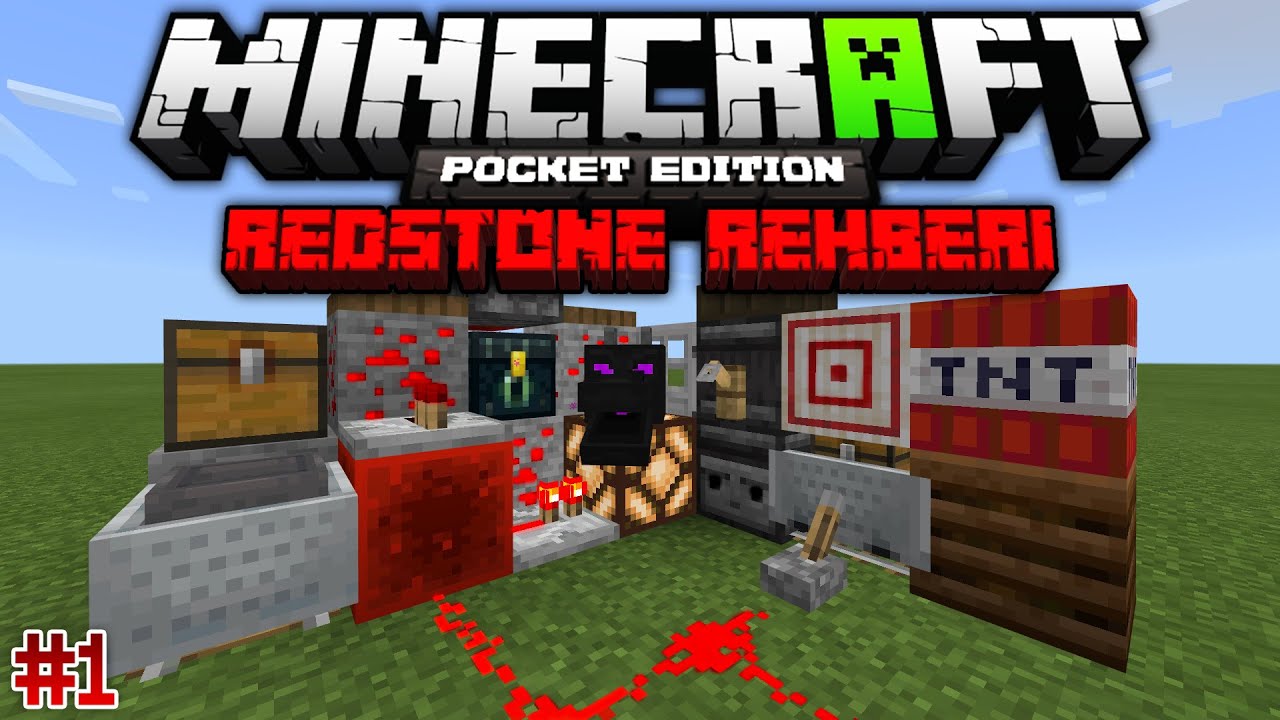 REDSTONE HAKKINDA BİLİNMESİ GEREKENLER!!! | Minecraft Redstone Rehberi | Bölüm 1