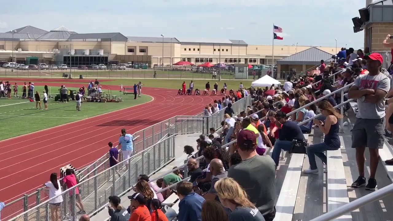 Brice Ashburn - District 19-6A 100m Finals - 1st Place 10.64