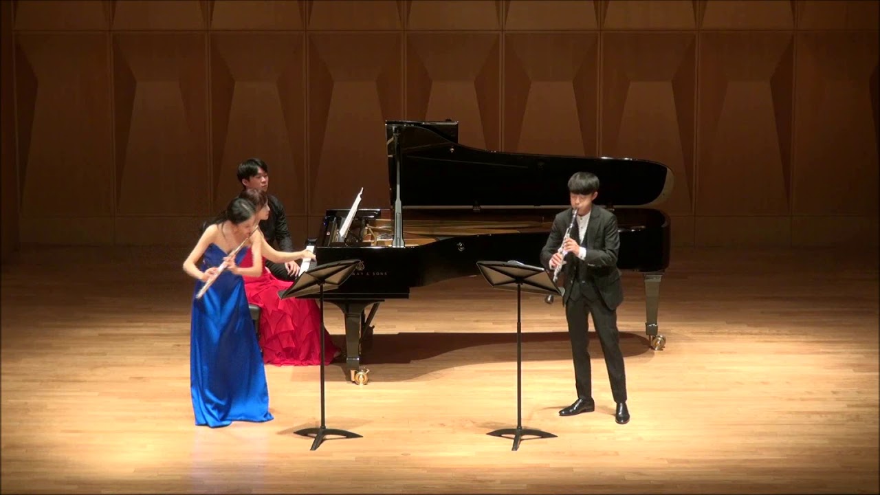 Franz Doppler : Andante et Rondo Op.25 for Flute, Clarinet and Piano