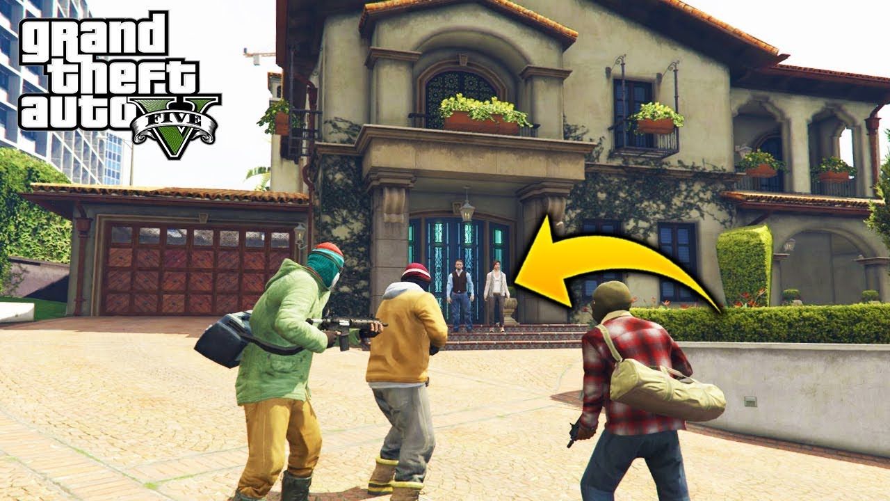 &iquest;Que Pasa Si Visitamos en el Prologo La Casa de Michael Trevor y Franklin? GTA 5