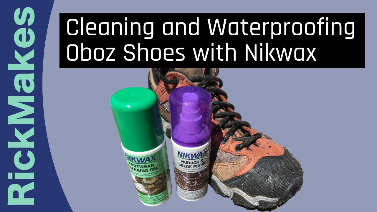 Cleaning and Waterproofing Oboz Shoes with Nikwax