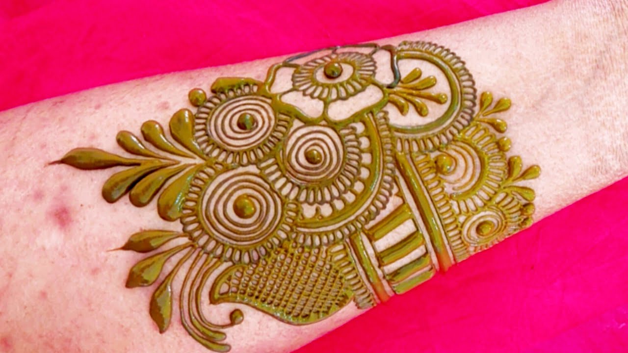 Very Easy Very Simple Front Hand Mehndi Design |New Stylish Easy Arabic Mehndi Design |Mehndi Design