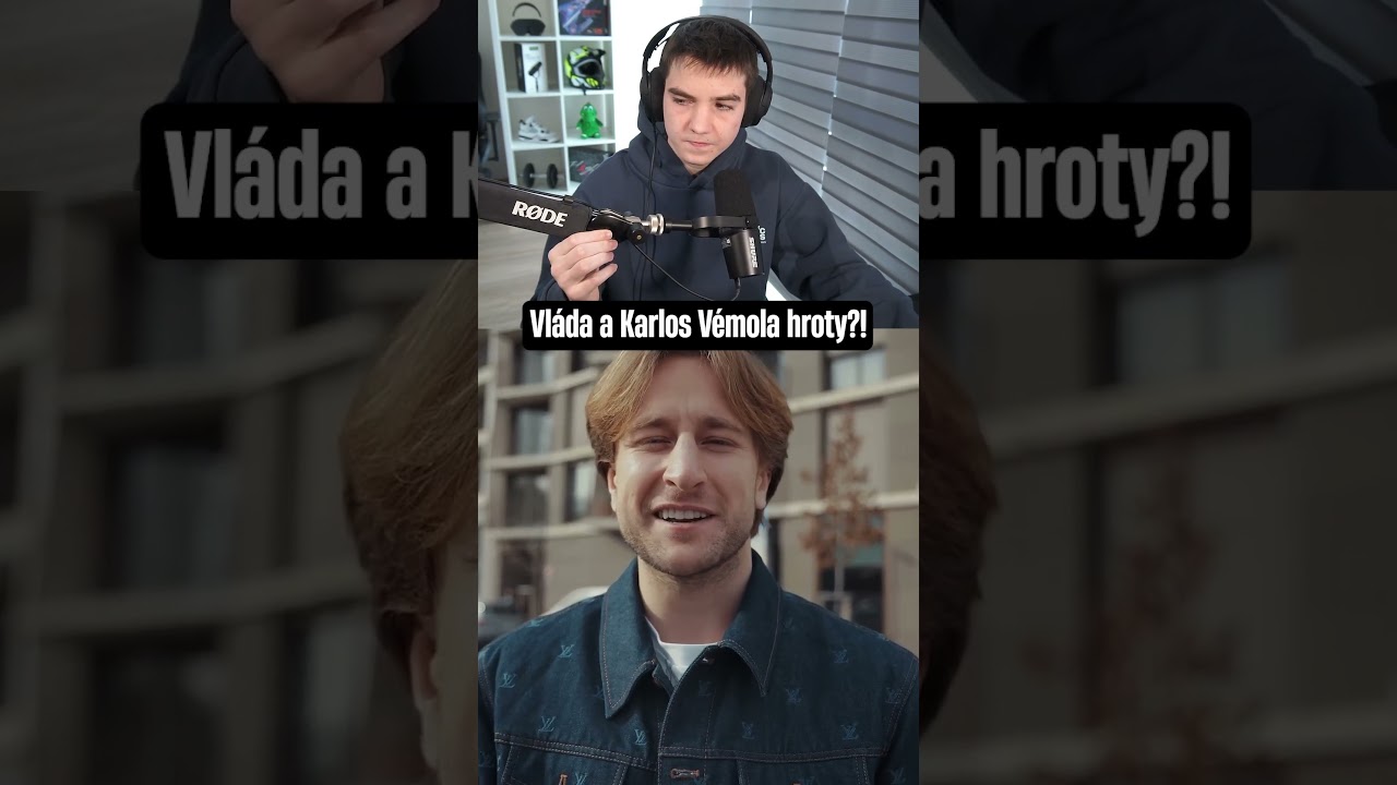 Brut&aacute;ln&iacute; Hroty Vl&aacute;ďa a Karlos V&eacute;mola?! #karlosvemola #vladavideos #reakce