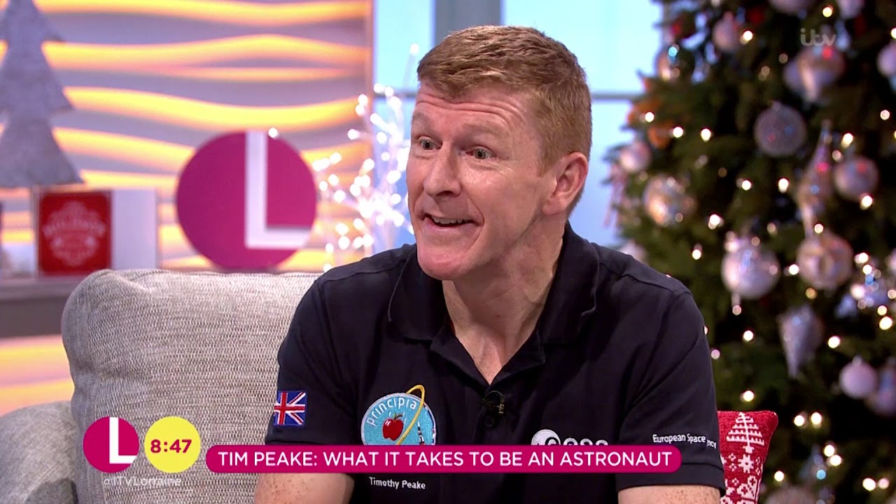 Tim Peake on Doing His Space Walk | Lorraine