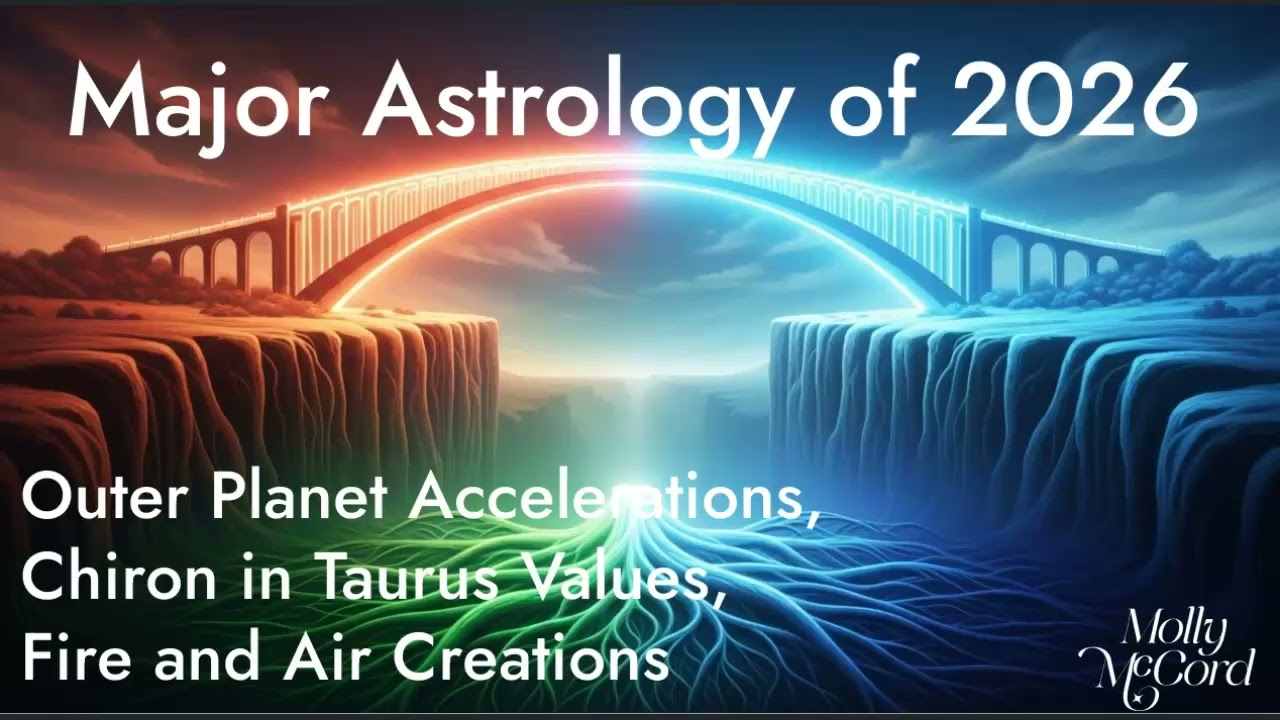 Major Astrology of 2026 ~ Chiron in Taurus, Uranus in Gemini, Outer Planets Blast Ahead, 4 Eclipses