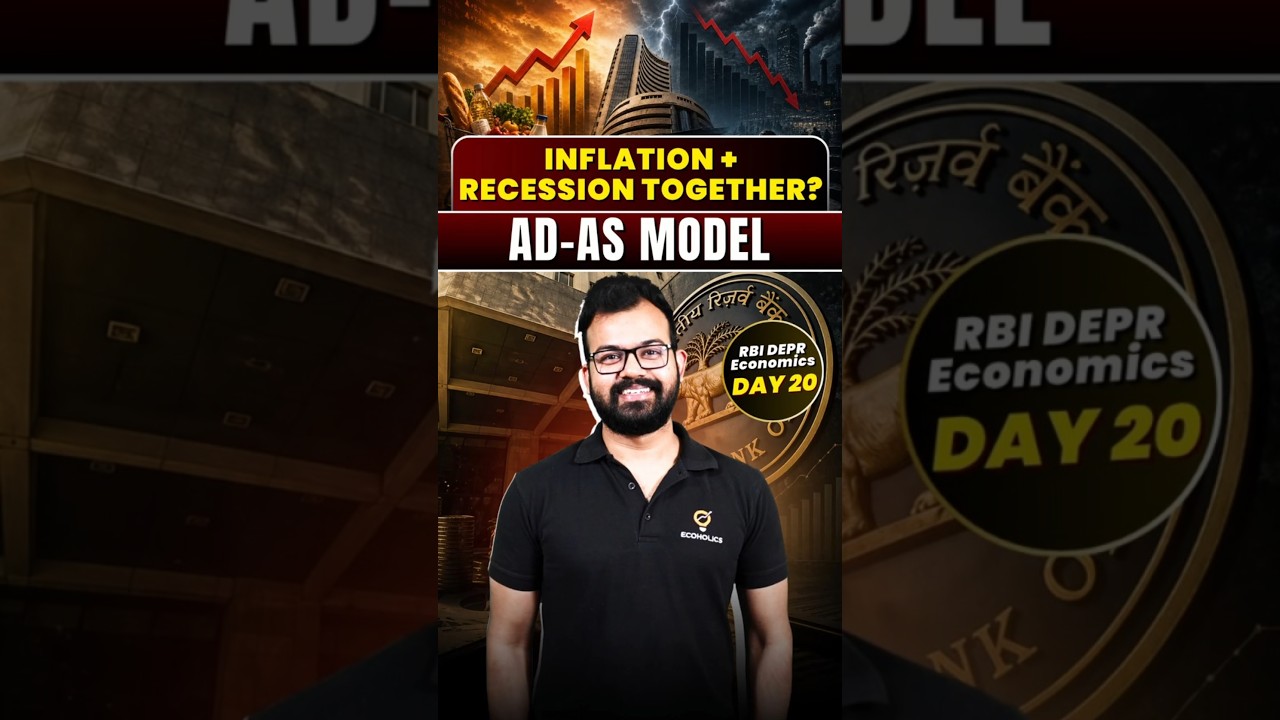 How RBI Evaluates Demand Shocks vs Supply Shocks using AD-AS | RBI DEPR | Day 20