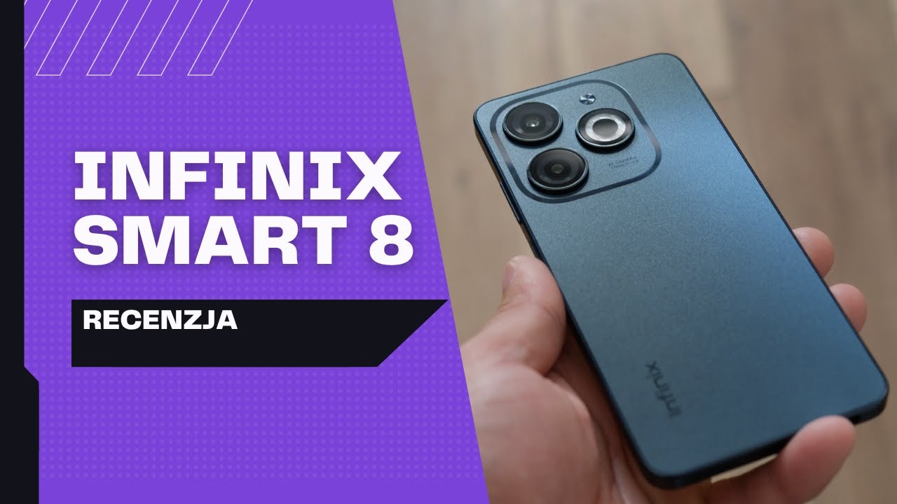 Infinix Smart 8 - recenzja smartfonu za 336 zł