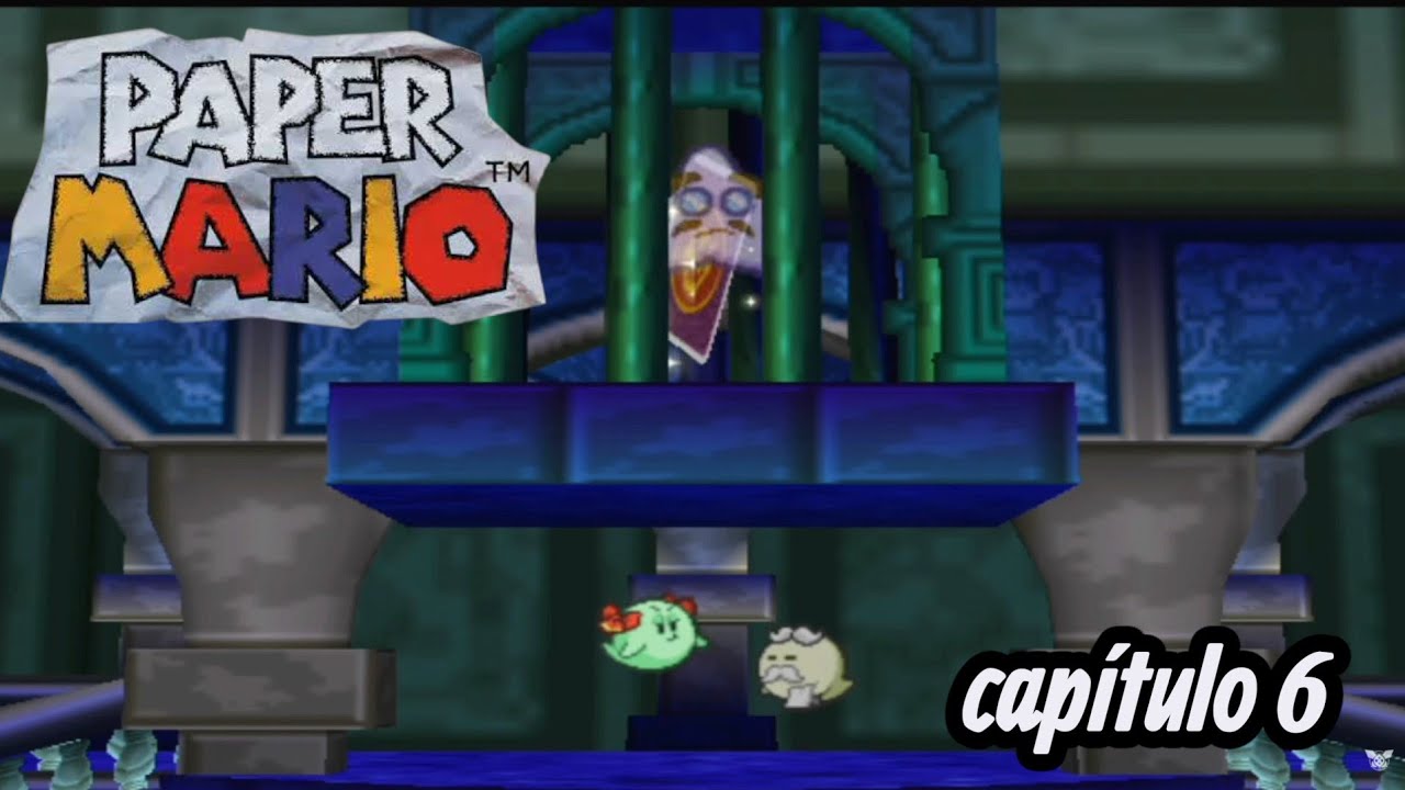 Caza fantasmas de kimbu en paper Mario nintendo 64