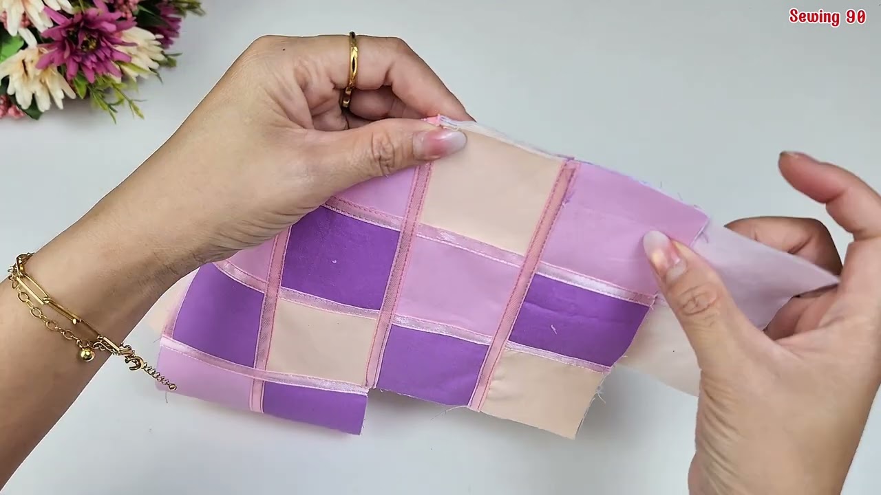 Sewing ideas using leftover fabric and old clothes, a sewing project anyone can do