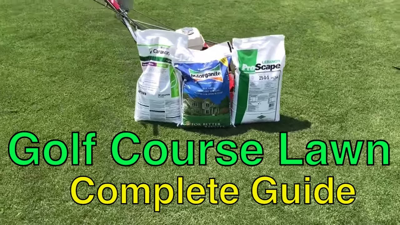 How to GET A GOLF COURSE LAWN - [COMPLETE GUIDE]