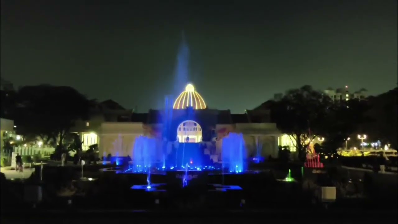 வள்ளுவர் கோட்டம் Part 2 water music 🎵