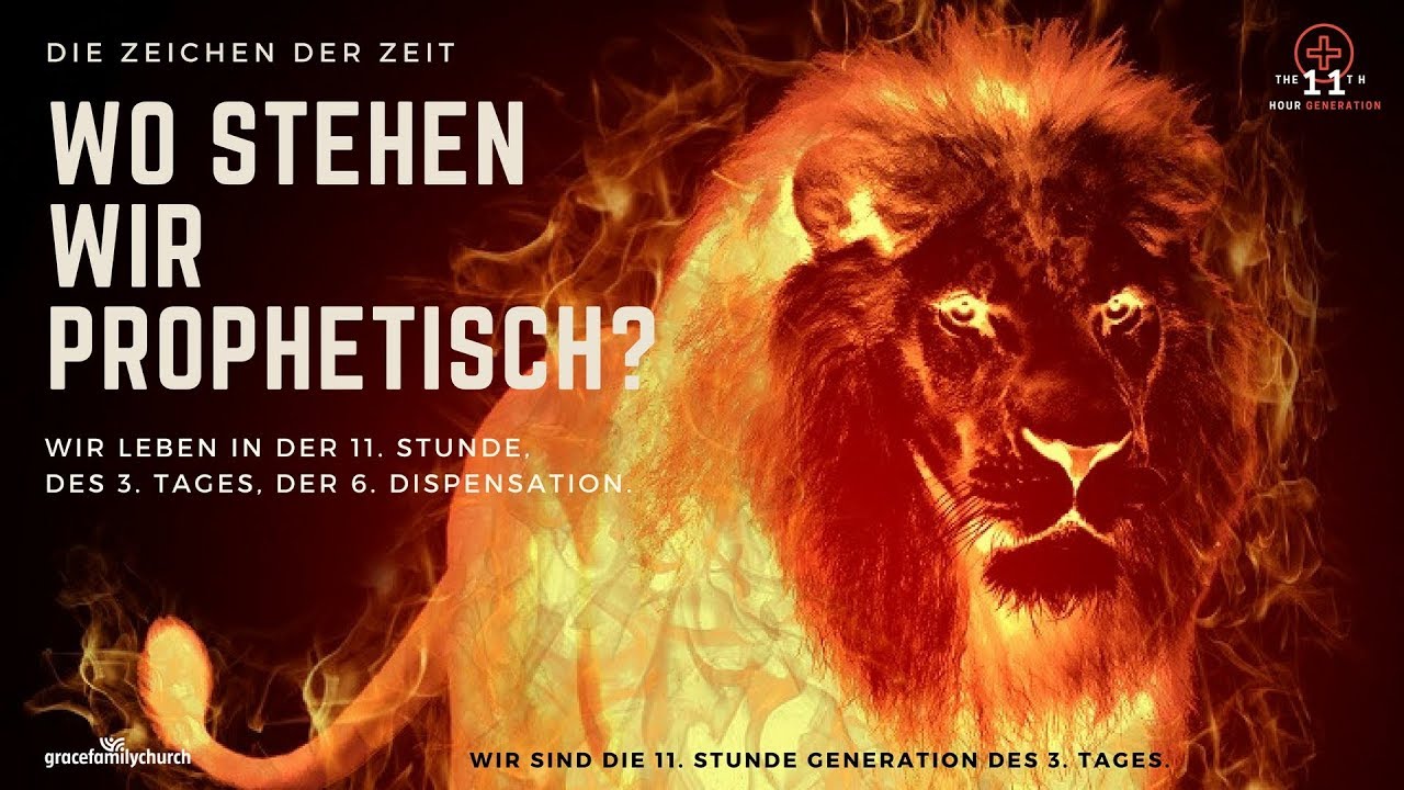 Wo stehen wir prophetisch? Teil 1 - 08.04.2018