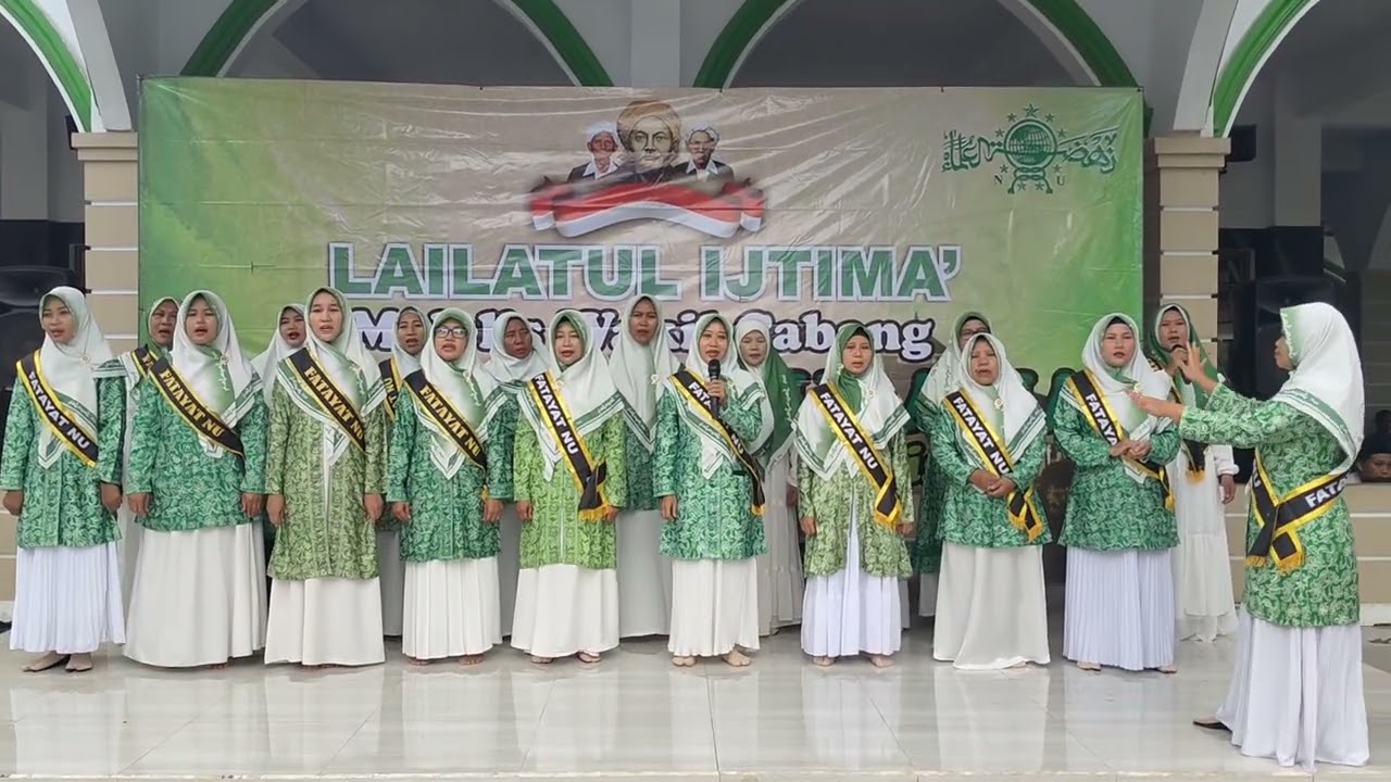 Penampilan PAC Fatayat NU Haurgeulis - Mars Fatayat