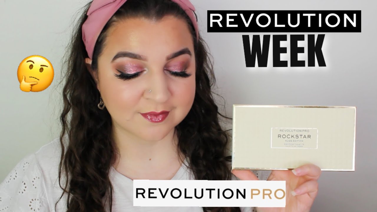 TESTING REVOLUTIONS NEW ROCKSTAR COLLECTION - NUDE PALETTE | LIZZIE DEMETRIOU